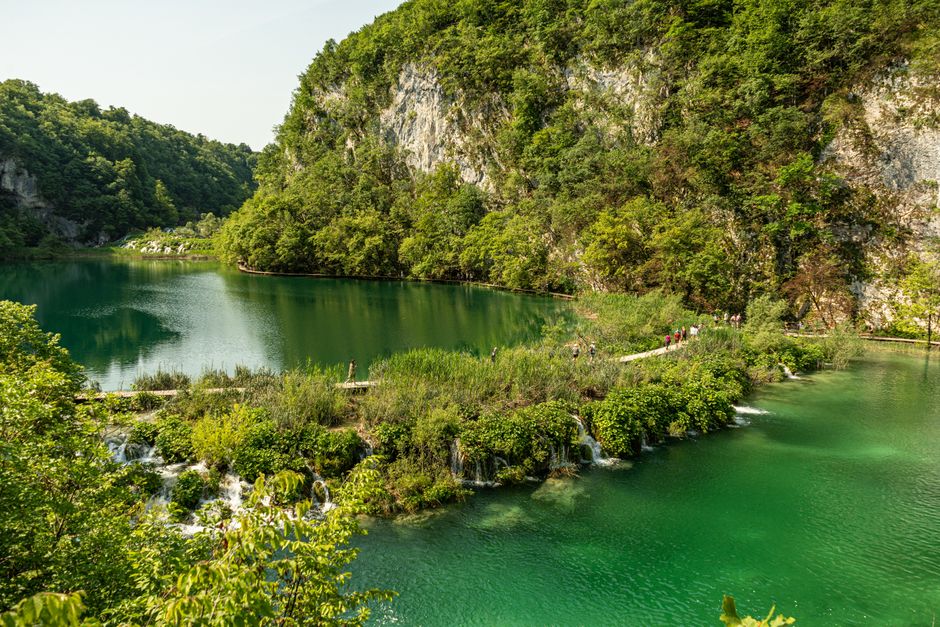 Explore the breathtaking waterfalls and lush greenery of Plitvice Lakes, Croatia.